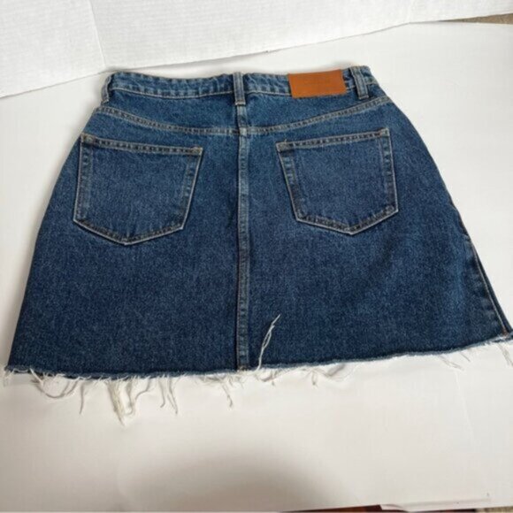 Zara Authentic Denim by TRF jean denim mini 5 pocket style skirt - Picture 2 of 12
